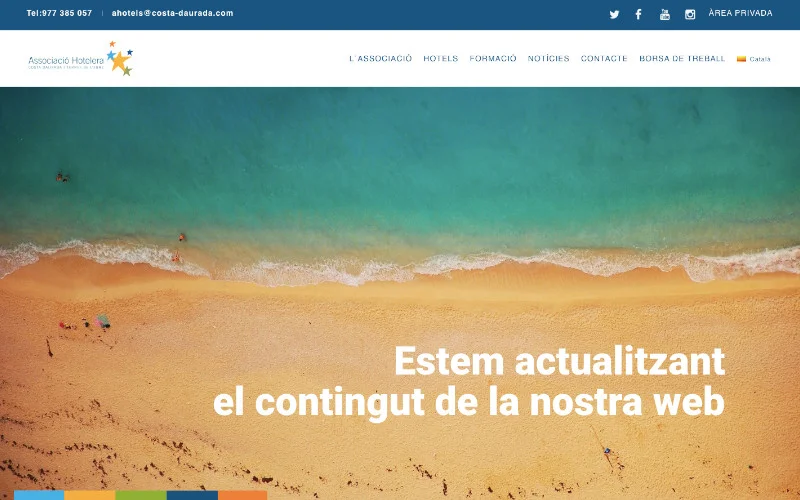 Diseño web profesional de sitio Costa